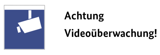 Kennzeichnung der Videoüberwachung